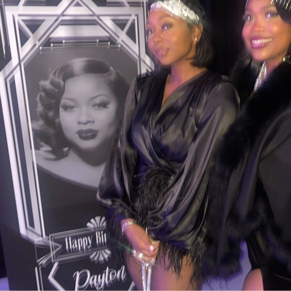 Bronx and Banco Farah Noir Mini Dress - Picture 4 of 4